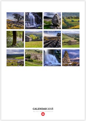 Click here to purchase the 2018 Yorkshire Dales Calendar