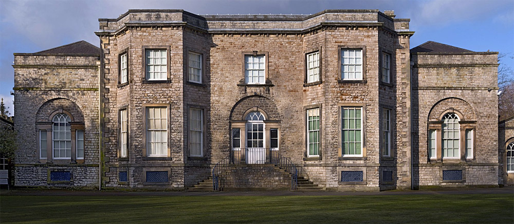 The Abbot Hall museum and art gallery, Kendal, Cumbria, a high resolution zoomable panoramic image of this fine grade 1 listed building